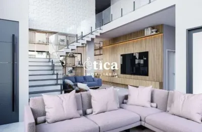 Casa no alphaville com 360 m², 4 quartos sendo 3 suítes e 1 semi