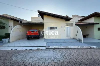 Casa de condomínio no aririzal com 120m², 3 quartos sendo 1 suíte e 1 semi
