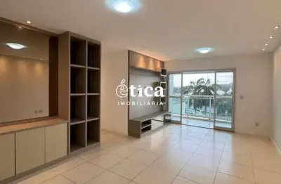 Apartamento reserva lagoa na ponta do farol 88m², com 3 quartos sendo 2 suítes