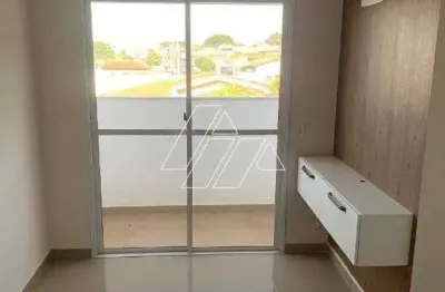 Apartamento à venda, 2 quartos, 1 vaga, sítios de recreio céu azul - marília/sp