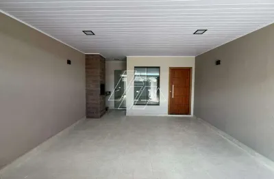 Casa nova à venda com 2 dormitórios (1 suíte) e área gourmet no palmital – marília/sp