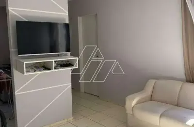 Apartamento à venda, 1 quarto, 1 vaga, paulo correa de lara - marília/sp