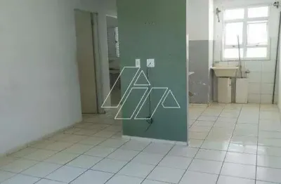 Apartamento à venda, 2 quartos, 1 vaga, paulo correa de lara - marília/sp