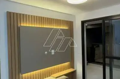 Apartamento novo com 3 quartos (1 suíte) e 2 vagas para alugar no edifício savi (build) – marília/sp