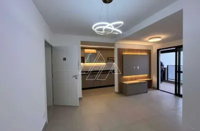 Apartamento novo com 3 quartos (1 suíte) e 2 vagas para alugar no edifício savi (build) – marília/sp