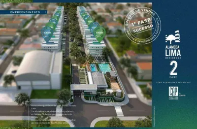 Apartamento à venda, 2 quartos, 1 vaga, conjunto residencial luiz egydio de cerqueira césar - marília/sp