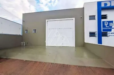 Galpão com escritório e 2 vagas à locação no jardim nazareth – jardim nazareth, marília/sp