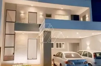 Casa com 3 suítes e 2 vagas à aluguel no esmeralda residence ii – marília/sp