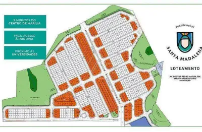 Terreno à venda no Cavalieri, Marília 