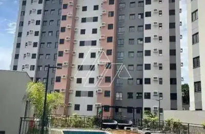 Apartamento com 2 quartos e 1 vaga para alugar no reserva florada – jardim cristo rei, marília/sp