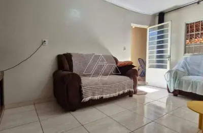 Casa à venda, 2 quartos, 1 suíte, conjunto residencial alcir raineri - marília/sp