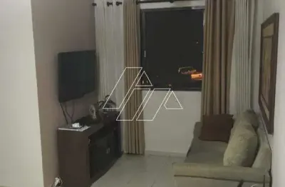 Apartamento à venda, 3 quartos, 1 vaga, jardim cavallari - marília/sp