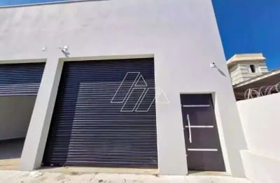Galpão com aproximadamente 162m² e 2 vagas à locação no jardim cavallari – marília/sp