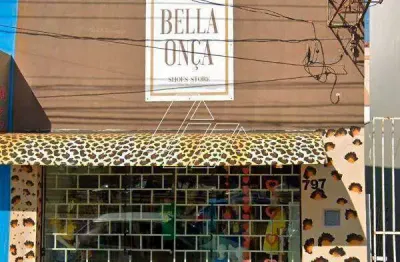 Salão comercial para alugar com 90 m² no somenzari – marília/sp