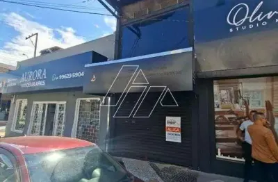 Salão para alugar, 110 m² por r$ 3.500,00/mês - centro - marília/sp