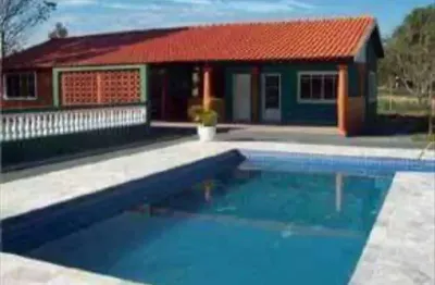 Chácara com 2 dormitórios à venda, 5000 m² por r$ 850.000,00 - estância três lagos - marília/sp