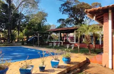 Chácara com 3 dormitórios à venda, 5000 m² por r$ 780.000,00 - sítios de recreio letícia (padre nóbrega) - marília/sp