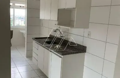 Apartamento à venda, 2 quartos, 1 suíte, 1 vaga, cascata - marília/sp