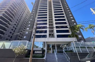 Apartamento 3 suítes para locação no residencial zurich – centro, marília/sp