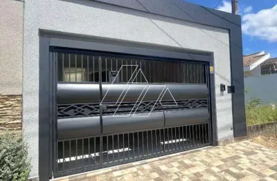 Casa para locação no jardim marajá – 3 quartos com suíte planejada e churrasqueira