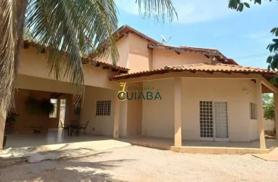 Casa à venda no parque ohara, cuiabá – 403 m² de terreno, 223 m² de área construída