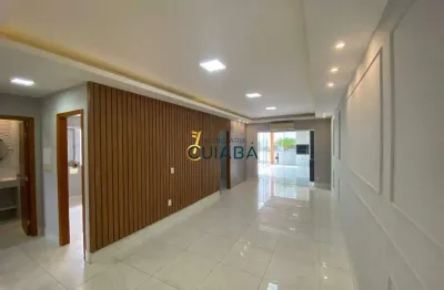 Aluguel – casa no condomínio rio coxipó com móveis planejados.