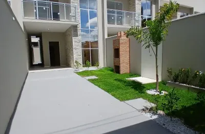 Casa duplex no bairro luzardo viana (maracanaú) -  3 quartos - documentação grátis