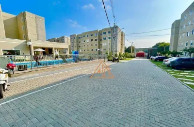 Apartamento com 2 dormitórios à venda, 44 m² por r$ 200.000,00 - guaratiba - rio de janeiro/rj