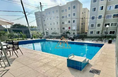 Apartamento com 2 dormitórios à venda, 44 m² por r$ 150.000,00 - guaratiba - rio de janeiro/rj