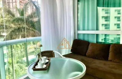 Flat com 1 dormitório à venda, 53 m² por r$ 1.000.000,00 - barra da tijuca - rio de janeiro/rj