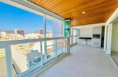 Apartamento com 3 dormitórios à venda, 140 m² por r$ 3.395.000,00 - botafogo - rio de janeiro/rj