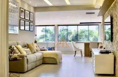 Cobertura com 4 dormitórios à venda, 420 m² por r$ 3.500.000,00 - barra da tijuca - rio de janeiro/rj