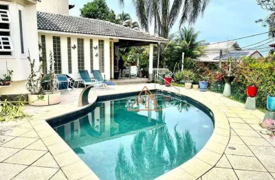 Casa com 3 dormitórios à venda, 367 m² por r$ 2.200.000,00 - freguesia (jacarepaguá) - rio de janeiro/rj