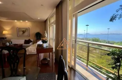 Apartamento com 3 dormitórios à venda, 221 m² por r$ 3.000.000,00 - flamengo - rio de janeiro/rj