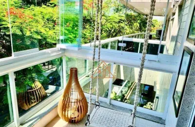 Apartamento com 3 dormitórios à venda, 132 m² por r$ 1.320.000,00 - recreio dos bandeirantes - rio de janeiro/rj
