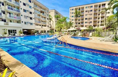 Apartamento com 2 dormitórios à venda, 60 m² por r$ 300.000,00 - pechincha - rio de janeiro/rj