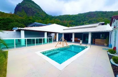 Casa com 5 dormitórios à venda, 365 m² por r$ 1.900.000,00 - freguesia (jacarepaguá) - rio de janeiro/rj