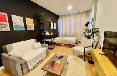 Apartamento com 1 dormitório à venda, 35 m² por r$ 620.000,00 - copacabana - rio de janeiro/rj