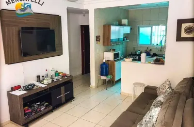 Sobrado com 2 dormitórios à venda, 77 m² por r$ 230.000,00 - oceanópolis - mongaguá/sp