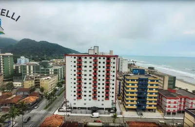 Apartamento com 1 dormitório à venda, 52 m² por r$ 320.000,00 - centro - mongaguá/sp
