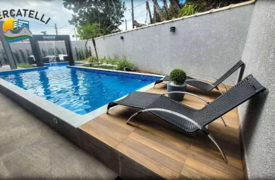 Casa - alexa (ia) piscina cascata - 3 dorms - 110m² - r$ 899.000 - itanhaem