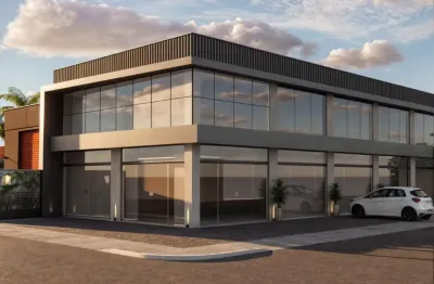 Pontos comerciais novos, prédio de esquina, oportunidade