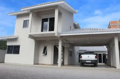 Casa nova em fase de acabamentos  com 2 suítes - village - imbituba / sc
