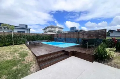 Casa de alto padrão em condonimio com acesso á lagoa - araçatuba/imbituba-sc