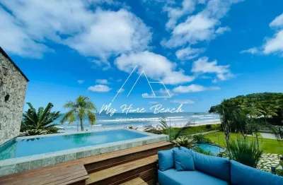 Duplex em condomínio vista para o mar de alto padrão na praia de juquehy !