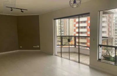 Apartamento com 3 dormitórios para alugar, 135 m² por r$ 7.800,00 - perdizes - são paulo/sp