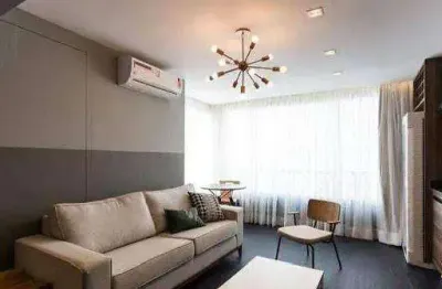 Apartamento com 1 dormitório para alugar, 40 m² por r$ 6.500,00 - vila olímpia - são paulo/sp