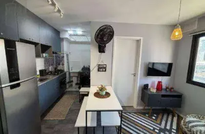 Apartamento com 2 dormitórios à venda, 34 m² - barra funda - são paulo/sp