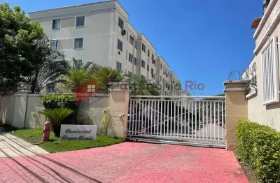 Apartamento com 2 quartos à venda na estrada do barro vermelho, rocha miranda, rio de janeiro, 44 m2 por r$ 185.000