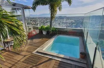 Cobertura com 3 quartos à venda na rua cabo herculano, vila da penha, rio de janeiro, 128 m2 por r$ 565.000